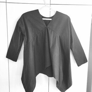COS Cotton Asymmetrical Top Size 2 US